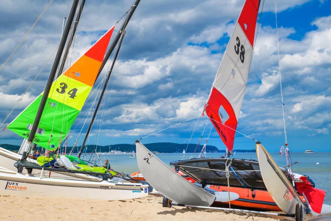 Apartamenty Sun & Snow Traugutta Plaza Sopot Exteriör bild